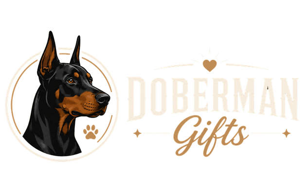 Doberman Gifts uk logo light