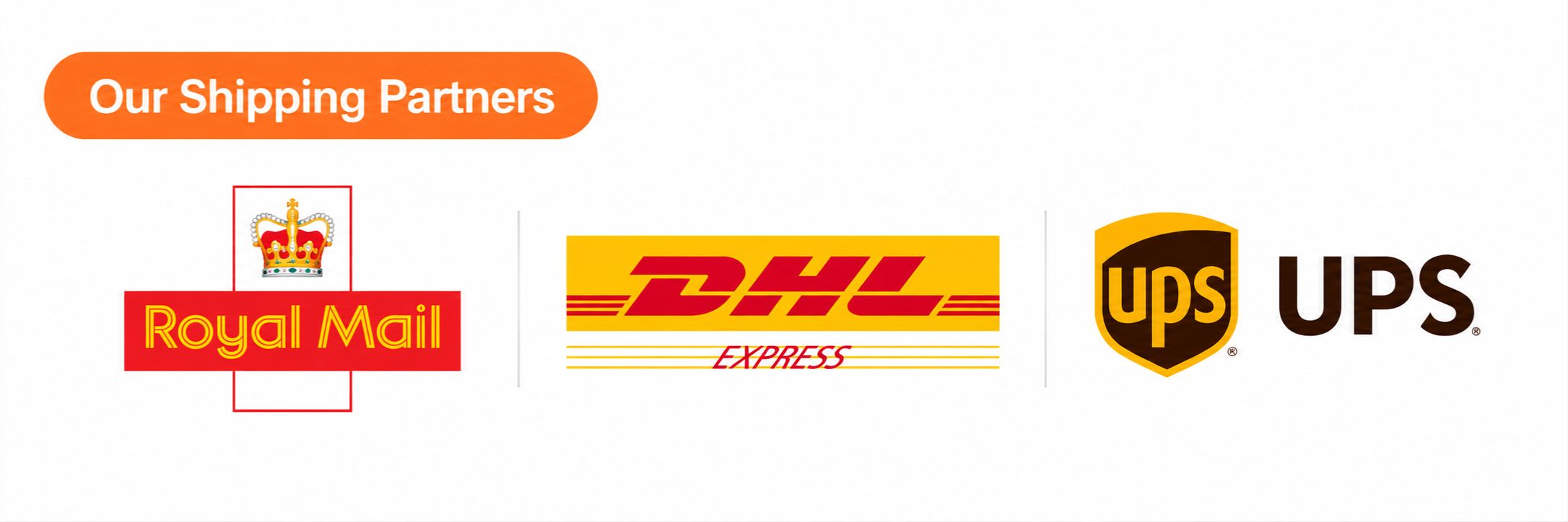 Our Shipping Partners - Doberman Gifts