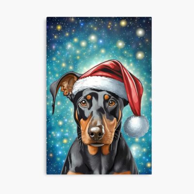 Doberman Heritage Design Poster