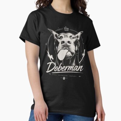 Doberman Legacy Illustration T-shirt