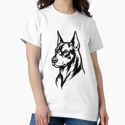 Doberman Timeless Artwork T-shirt