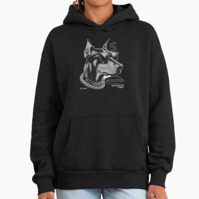 Doberman Retro Artwork Hoodie