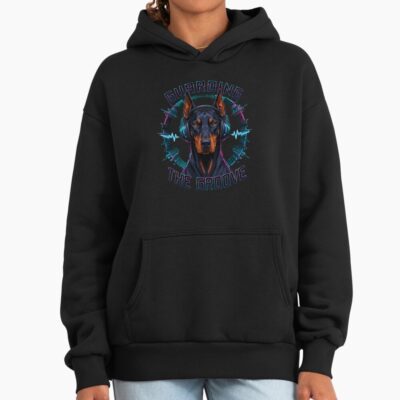 Doberman Aesthetic Artwork Hoodie