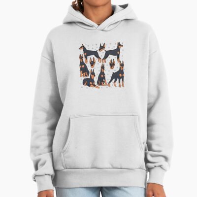 Doberman Heritage Illustration Hoodie