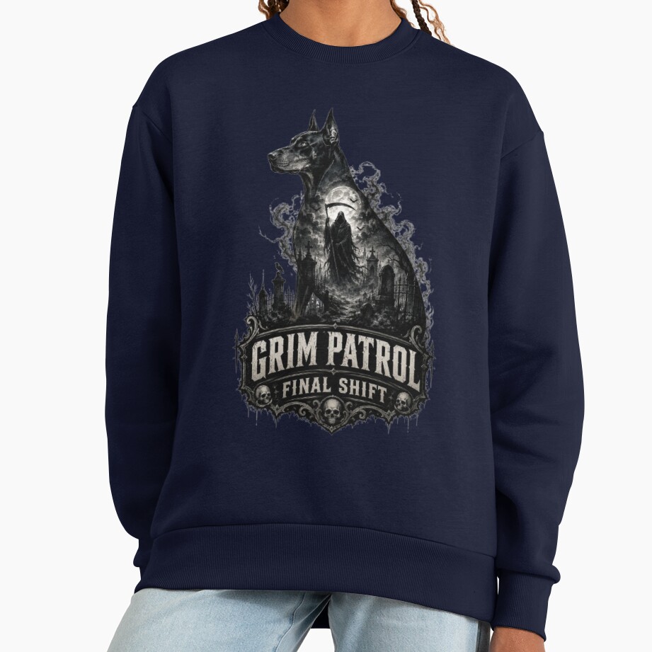 ssrcooversized_sweatshirtwomens_0105081f66c8590f4efrontsquare_productx1000 - Doberman Gifts