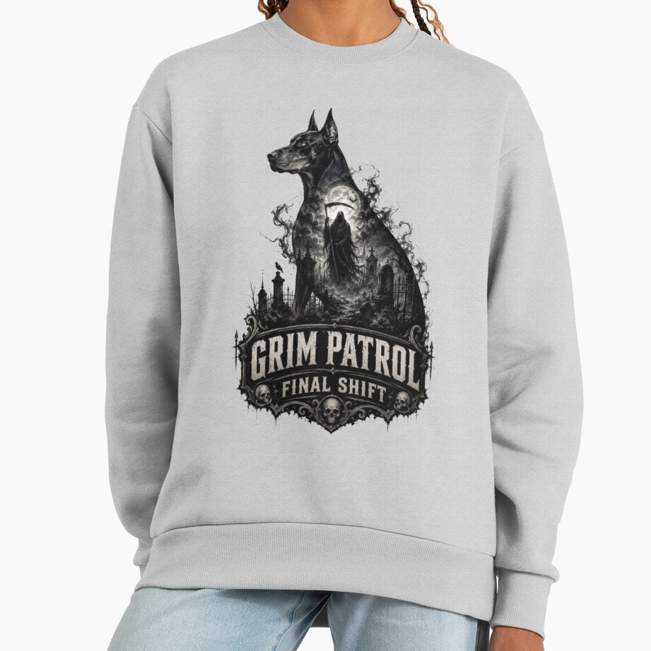 ssrcooversized_sweatshirtwomens_01heather_greyfrontsquare_productx1000 - Doberman Gifts