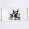 urdesk mat flatlaysquare1000x1000 4 - Doberman Gifts