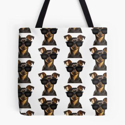 Doberman Classic Artwork Tote Bag